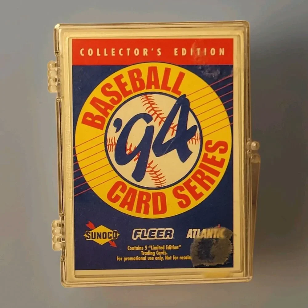 1994 FLEER VINTAGE MLB BASEBALL SUNOCO ATLANTIC COLLECTOR'S EDITION IN CLEAR BOX